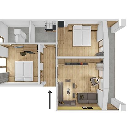 Appartement Foerra Tesido Bagian luar foto
