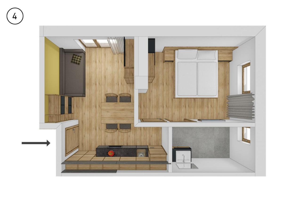 Appartement Foerra Tesido Bagian luar foto