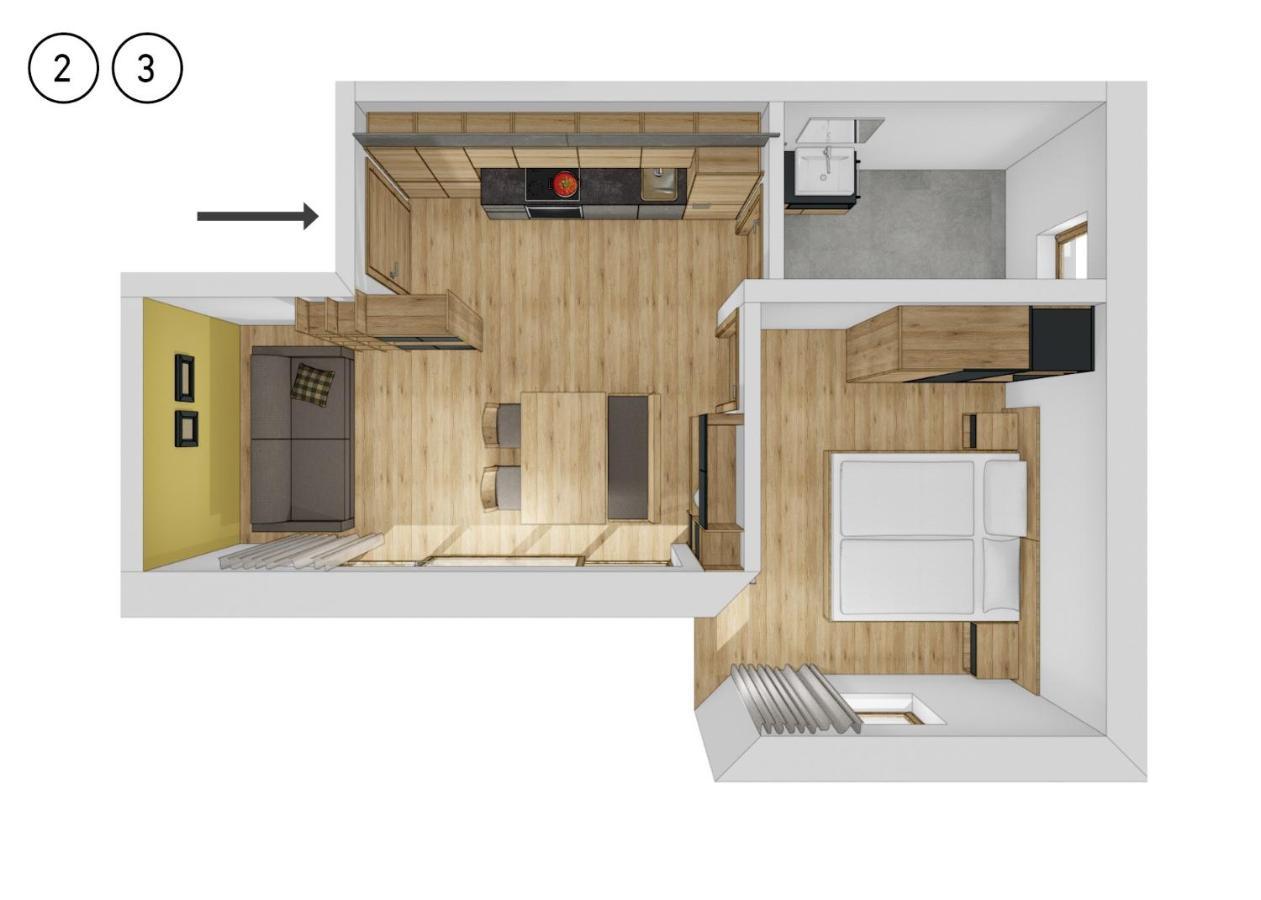 Appartement Foerra Tesido Bagian luar foto